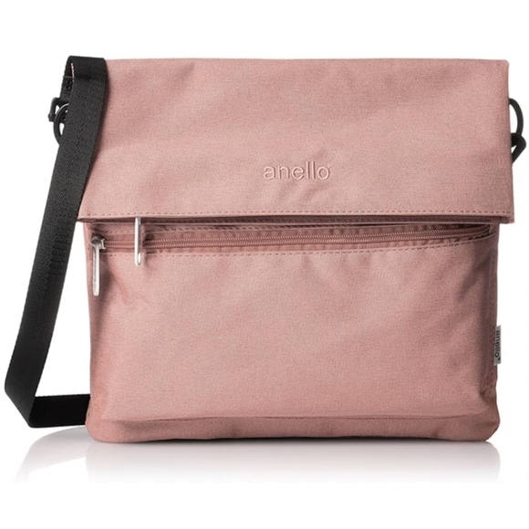 Annelo 2-way foldable shoulder bag Nude Pink - Picture 14 of 14